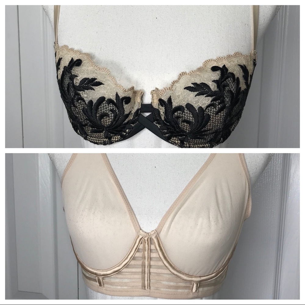 Z🐞Victoria’s Secret Bundle of 2 Sexy Bras Size 36B NWT